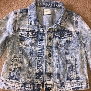 Highway Jeans Acid Wash Denim Jacket